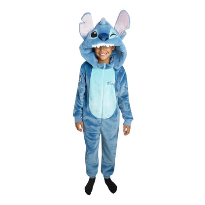 Mameluco Para Niños - Stitch Capucha Desmontable