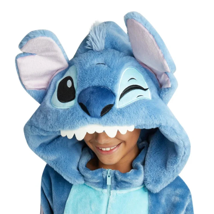 Mameluco Para Niños - Stitch Capucha Desmontable
