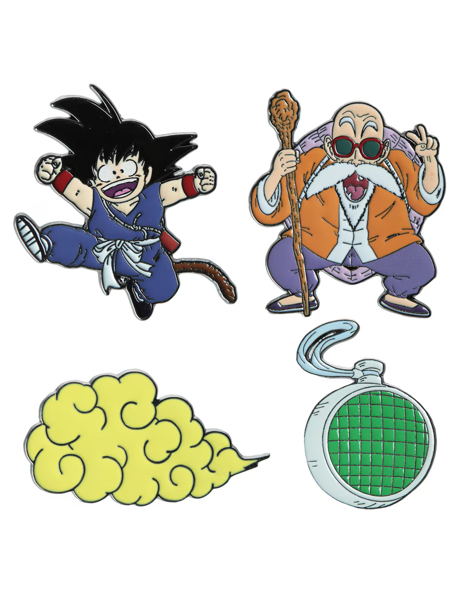 Set de Pines Metálicos Dragon Ball Z