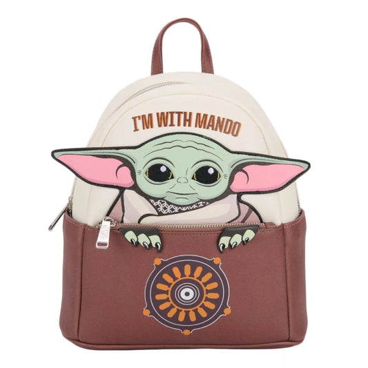 Mini Mochila Baby Yoda (Grogu) – The Mandalorian Star Wars