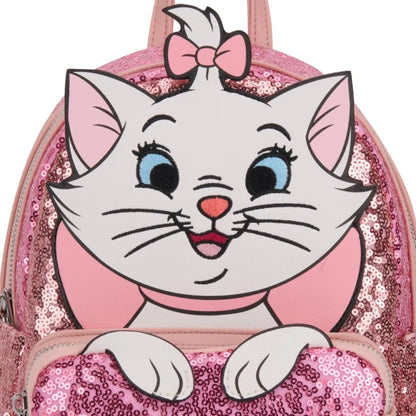 Mini Mochila Marie - Los Aristogatos Lentejuela