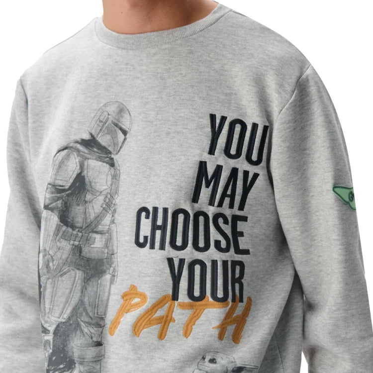 Sudadera "You May Choose Your Path" - The Mandalorian / Star Wars