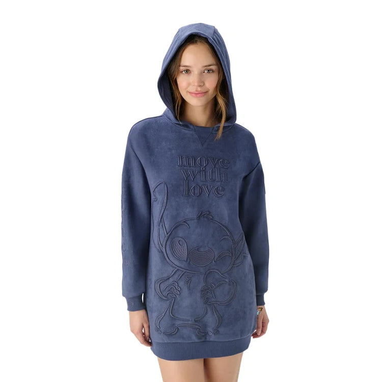 Sudadera Stitch "Move With Love" - Lilo & Stitch Disney