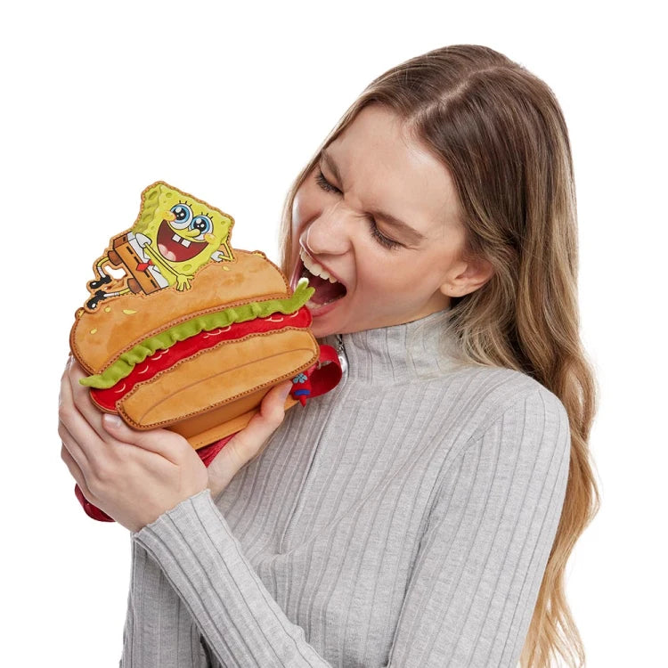 Bolso Crossbody Cangreburger - Bob Esponja