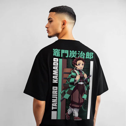 Playera Para Hombre Demon Slayer - Tanjiro Kamado