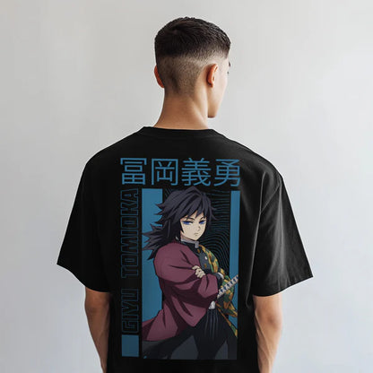 Playera Para Hombre Demon Slayer - Giyu Tomioka