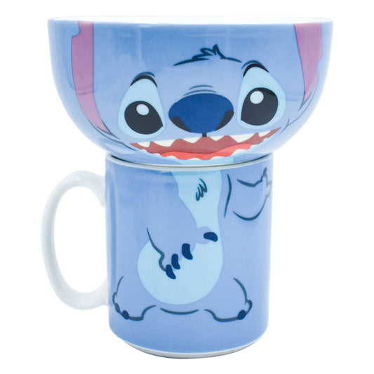 Taza y Tazón Disney de Lilo y Stitch