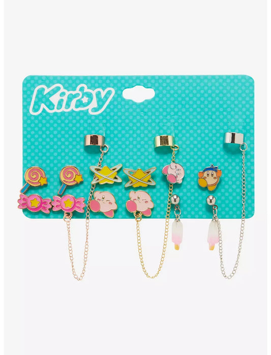 Set de Aretes de  Kirby de Caramelo