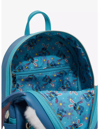 Mini Mochila Loungefly Disney Lilo & Stitch con orejas de conejo