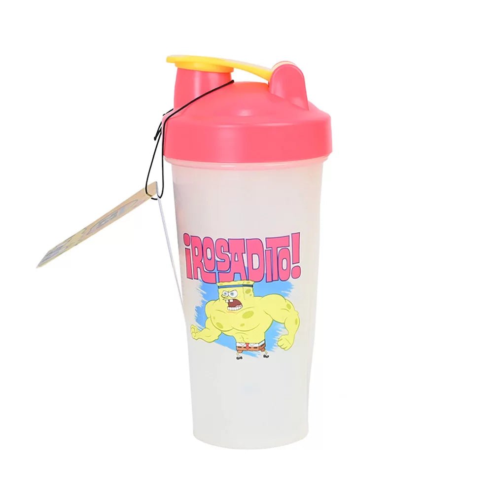 Shaker Gym Térmico 650 ml Bob Esponja