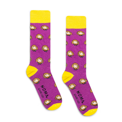 Calcetines Hermione Chibi Rosa - Harry Potter