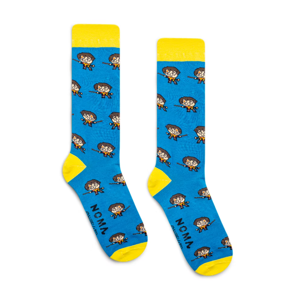 Calcetines Harry Chibi Azul - Harry Potter