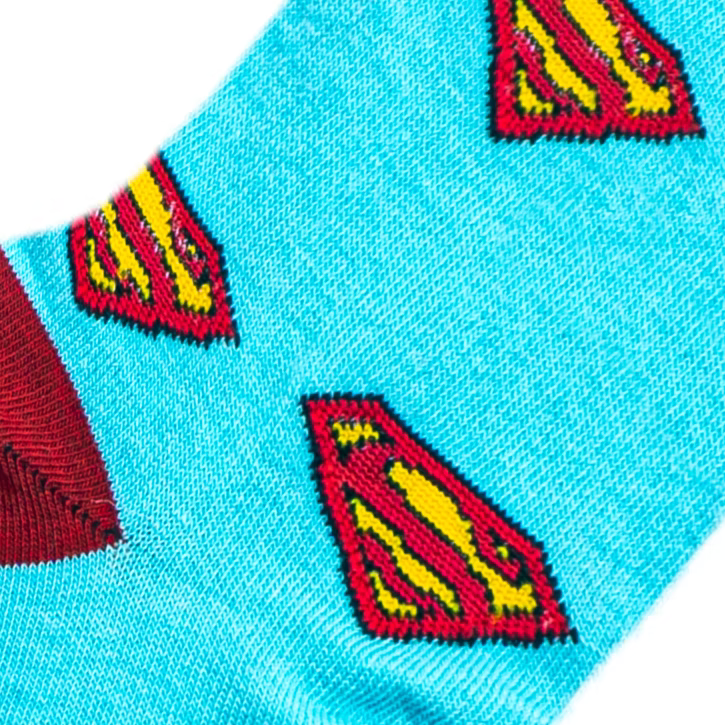 Calcetines Superman Shield Pattern - Superman