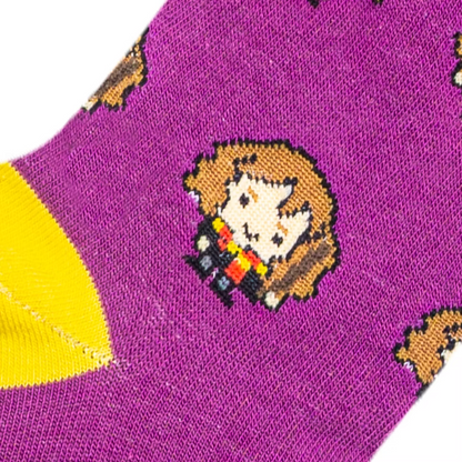 Calcetines Hermione Chibi Rosa - Harry Potter