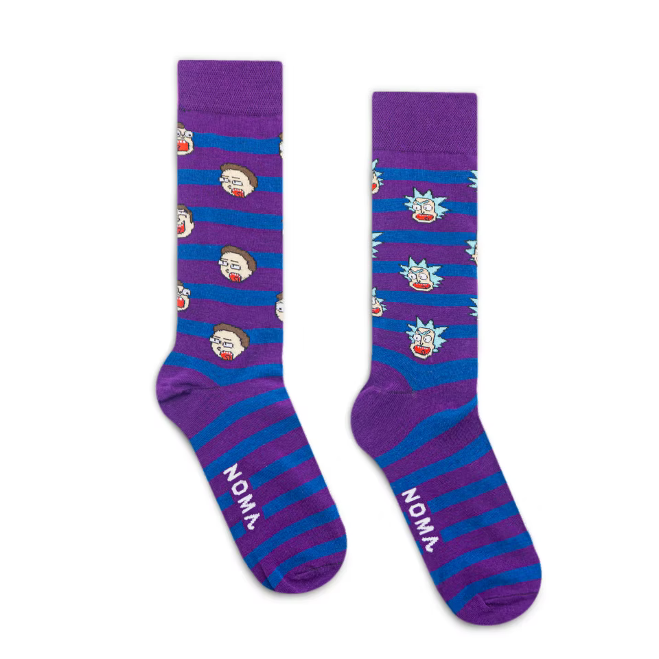 Calcetines Caras Alucinantes - Rick and Morty