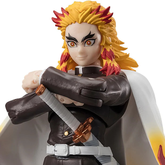 Figura Coleccionable Bandai Ultimate Legends HD Kyojuro Rengoku Demon Slayer - Kimetsu No Yaiba