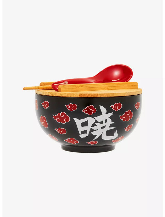 Set Bowl de Ramen Naruto Shippuden de Akatsuki