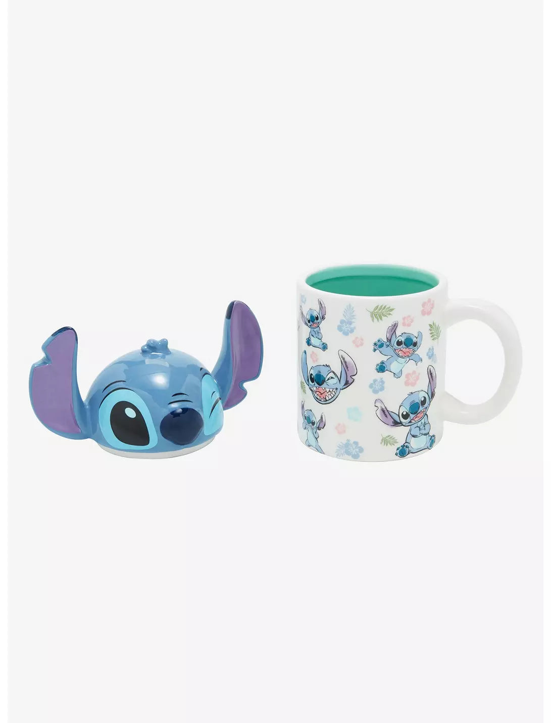 Taza con tapa Disney Lilo & Stitch