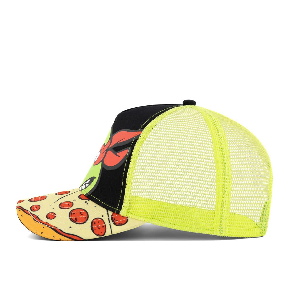 TMNT Gorra Trucker Raphael Pizza Tortugas Ninja