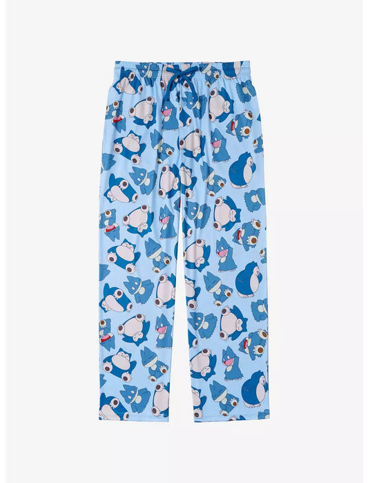 Pantalón Pijama de Pokémon Snorlax y Munchlax