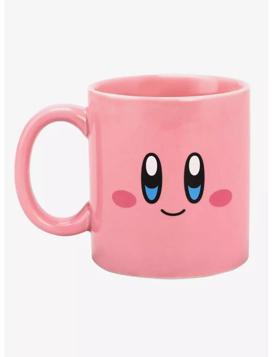 Taza Nintendo Kirby con cara sonriente