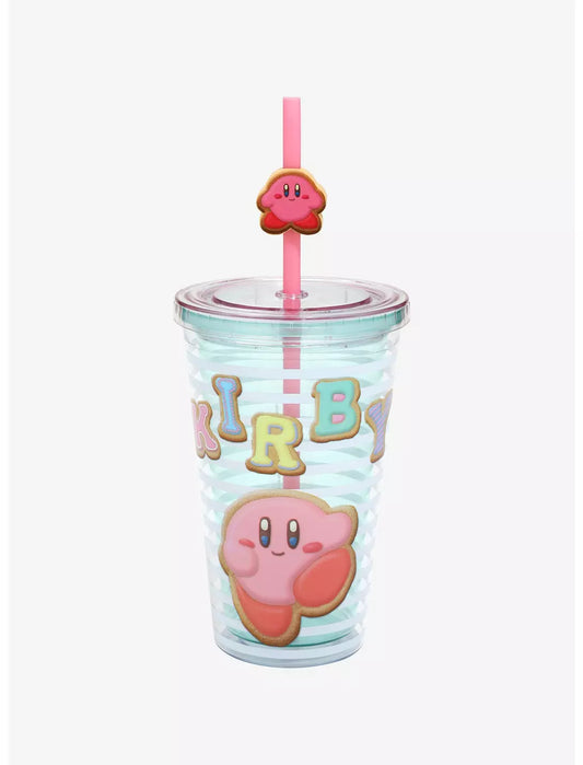 Termo Con Popote Nintendo Kirby Cookies