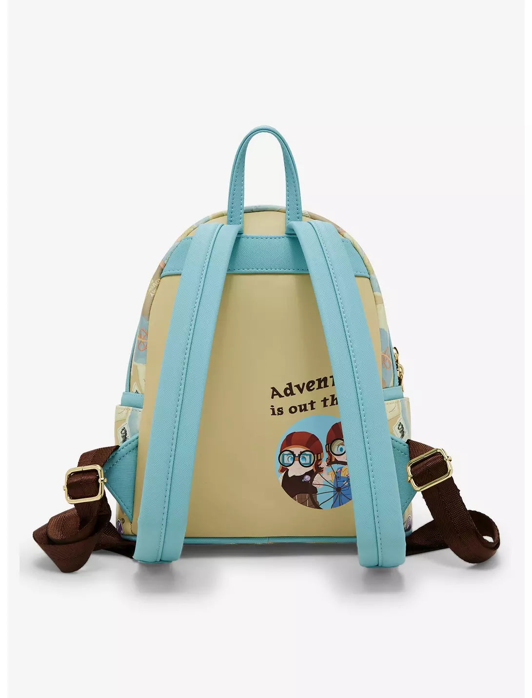 Mini Mochila Disney Pixar Up Young Carl & Ellie Adventure de Loungefly