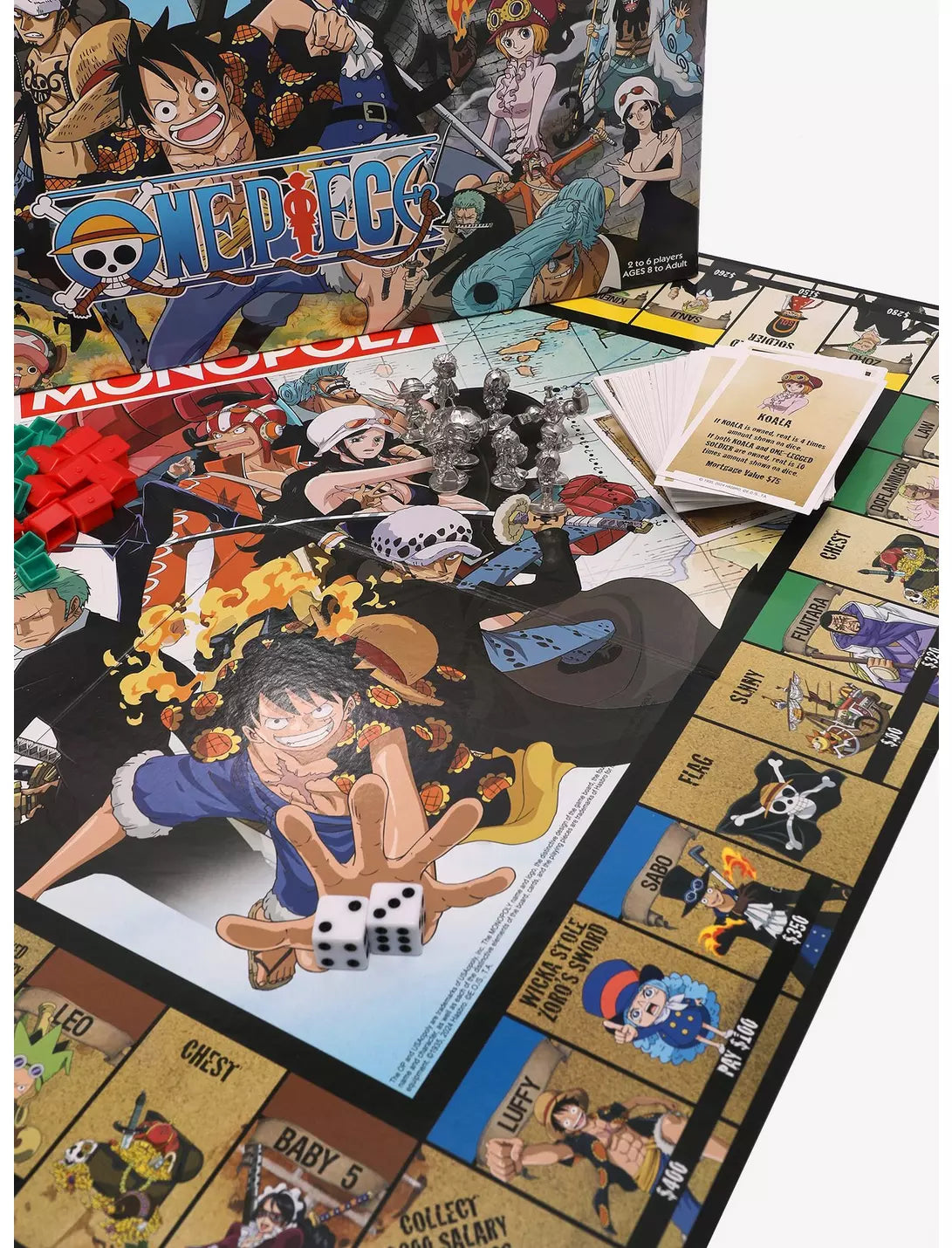 Juego de mesa Monopoly One Piece Edition