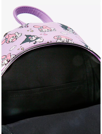 Mini Mochila Loungefly Kuromi & My Melody