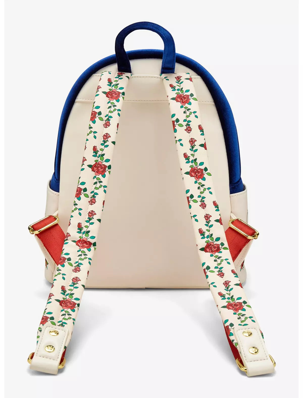 Mini Mochila Loungefly  de Terciopelo de La Bella y La Bestia