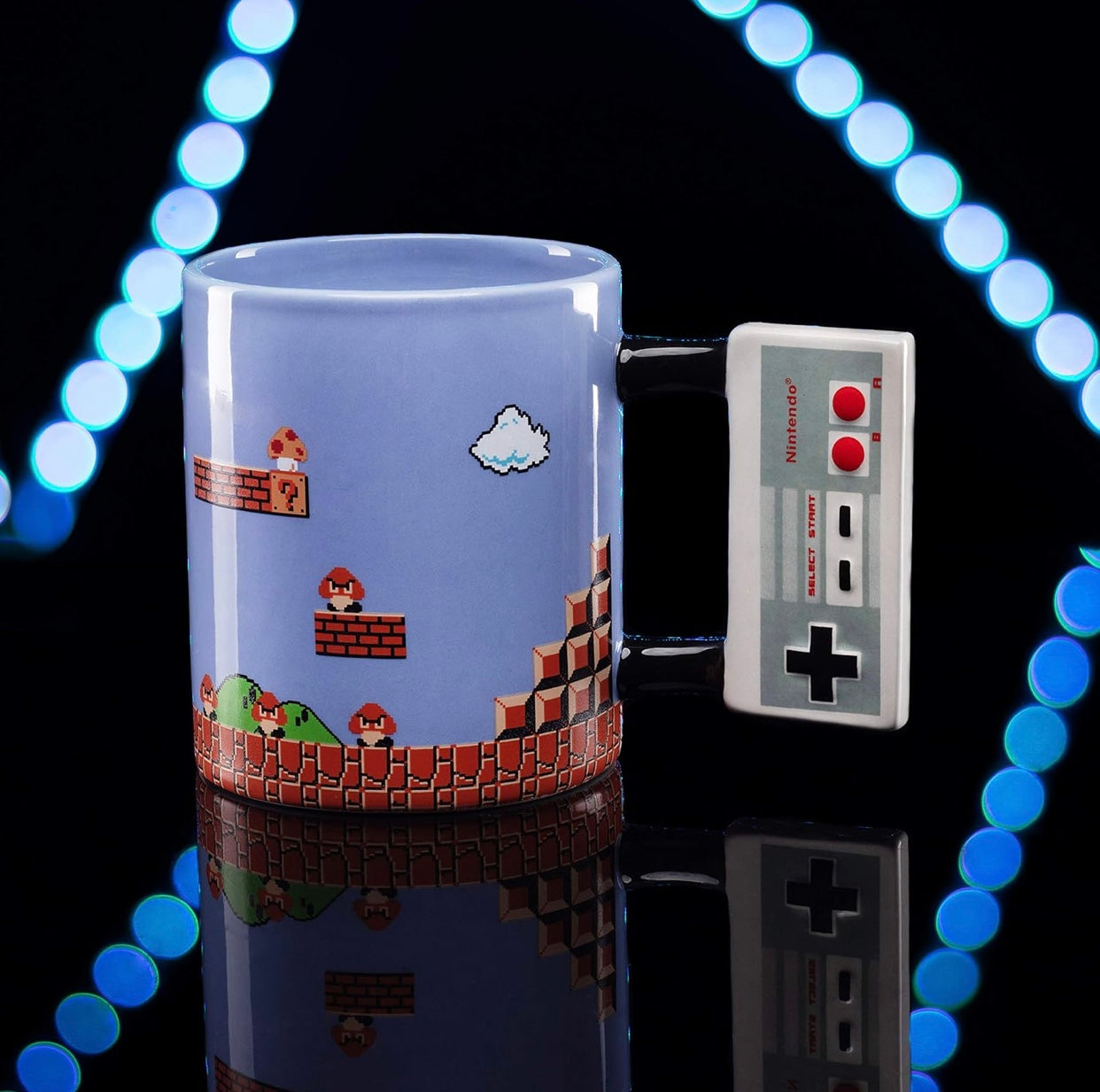 Taza 3D Super Mario Bross NES