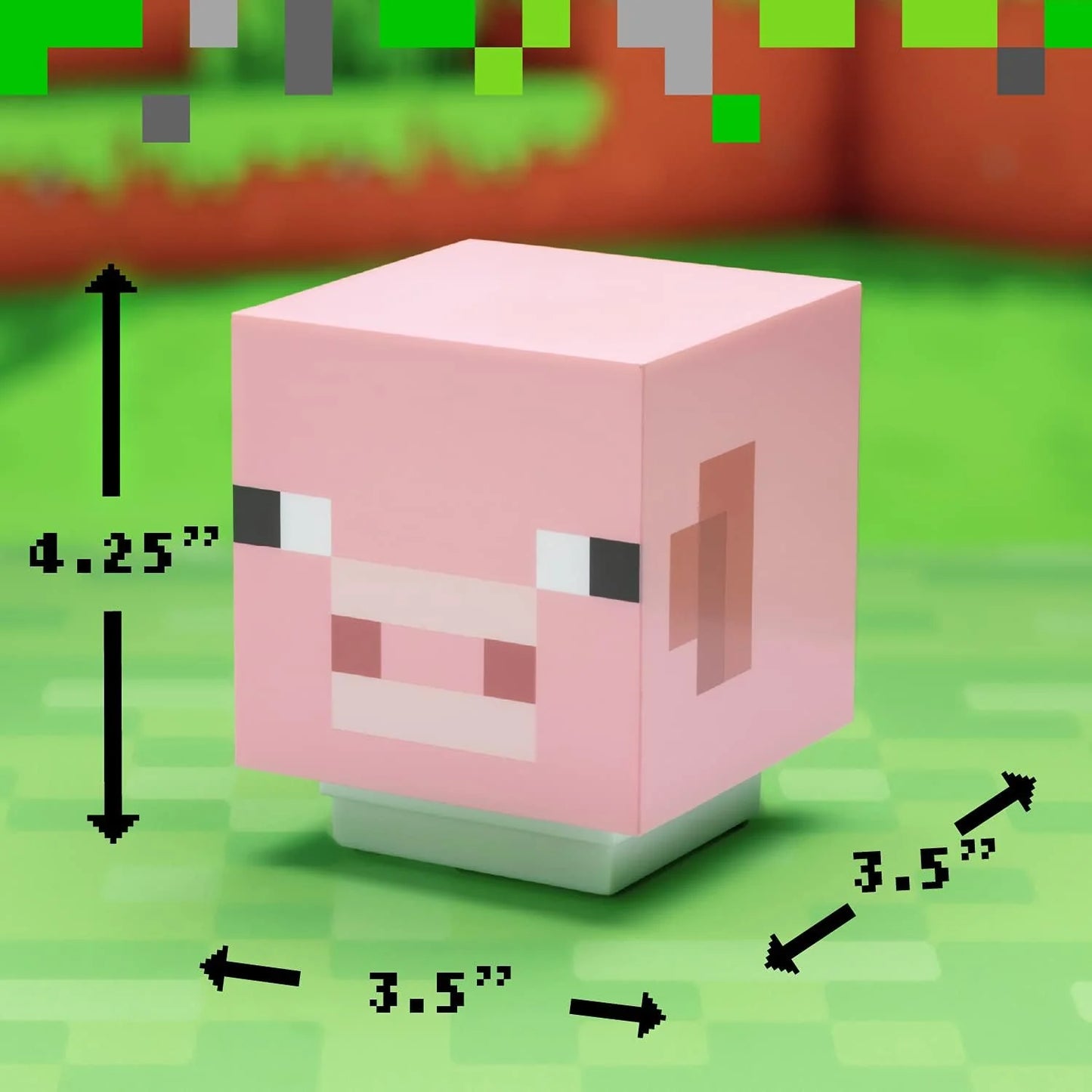 Lámpara Minecraft Con Sonido De Puerco