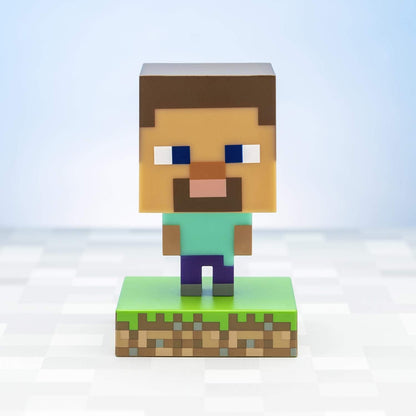 Lámpara Minecraft Steve Icon Light