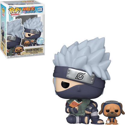 Funko Pop Naruto Shippuden 1338 Kakashi con Pakkun