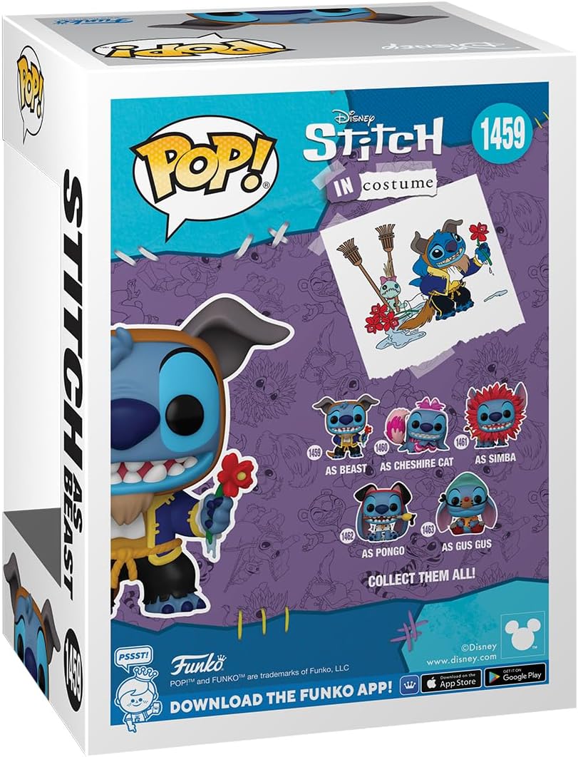 Funko Pop Disney 1459 Stitch As Beast