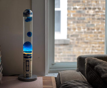 Star Wars R2-D2 Lámpara de Movimiento Superior 3D