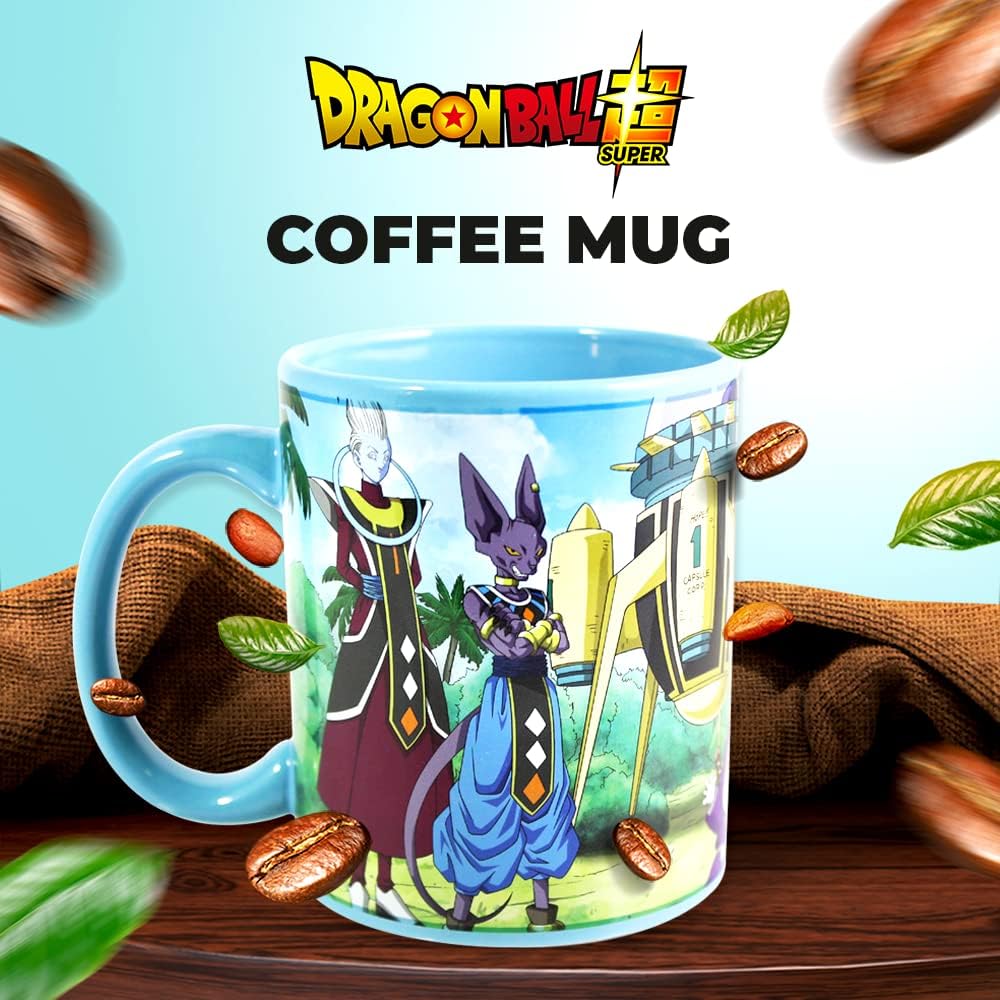 Taza Dragon Ball Super Vegeta, Goku y Future Trunks
