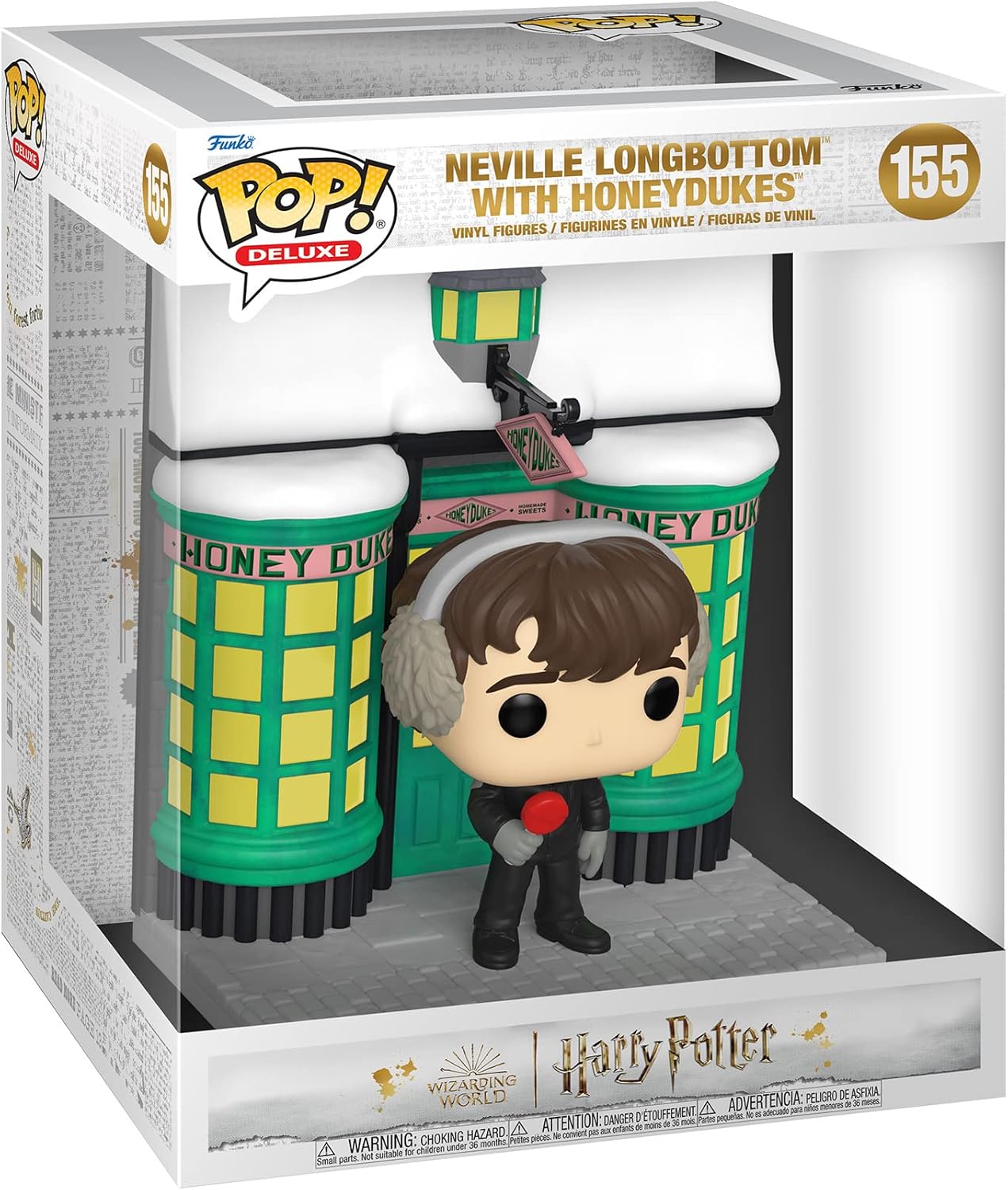 Funko POP! Deluxe #155 – Neville Longbottom con Honeydukes