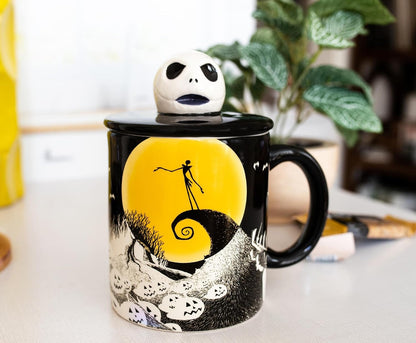 Taza The Nightmare Before Christmas Jack Skellington Spiral Hill