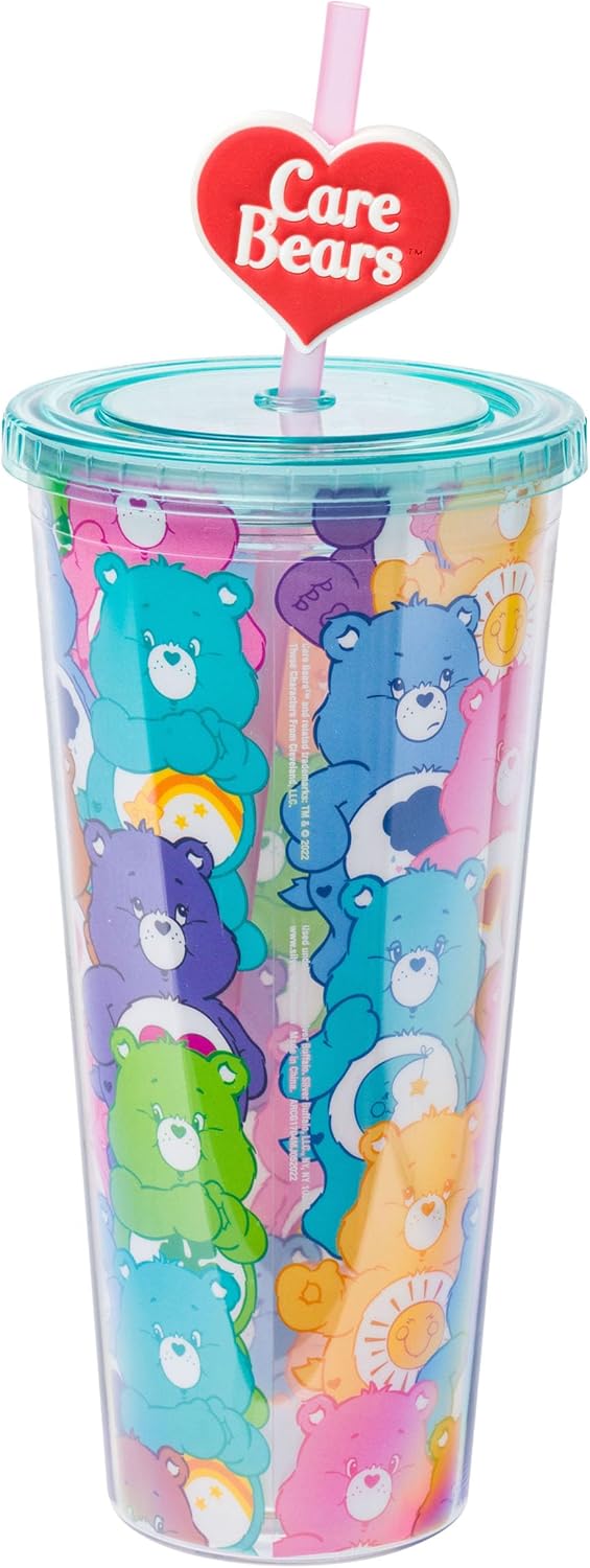 Vaso Con Popote De Ositos Cariñositos