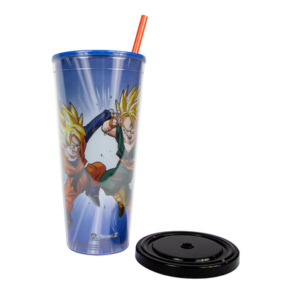 Vaso Con Popote Dragon Ball Z