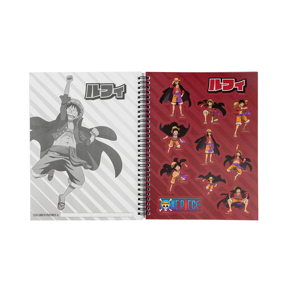 Libreta Profesional Luffy One Piece