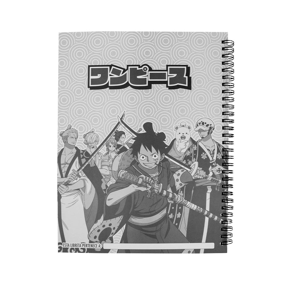 Libreta Profesional Wano Mugiwaras One Piece