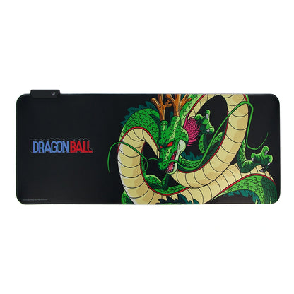 Gaming Mouse Pad Dragon Ball Sheng Long Luz Led Multicolor Cable 1.5 M