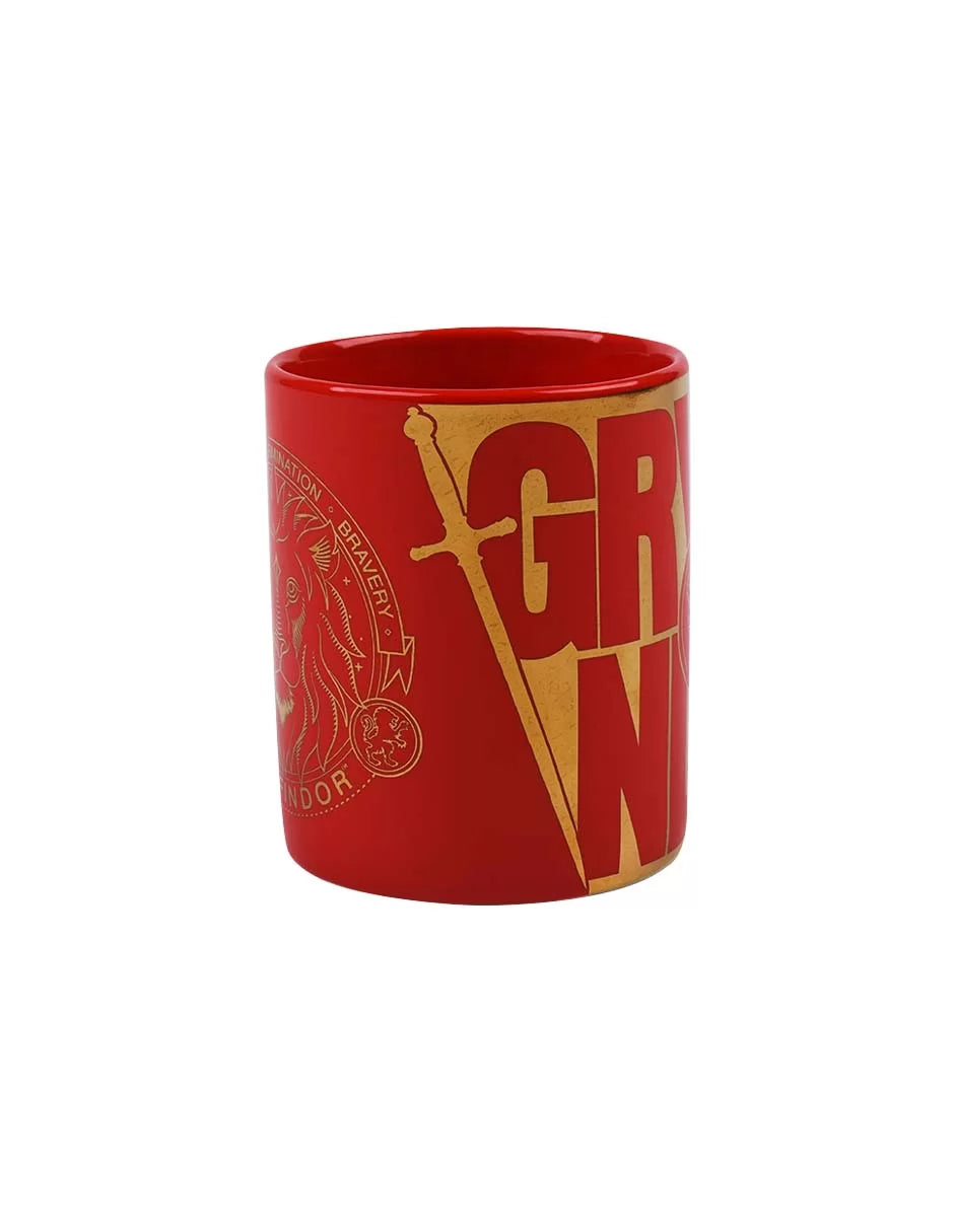 Taza Harry Potter Gryffindor con Acabados Metálicos