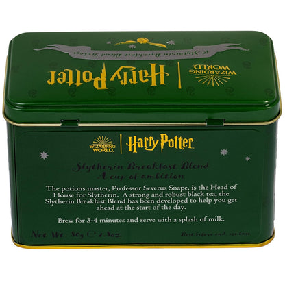 Lata de Té Black Harry Potter Slytherin – Coleccionable 40 Sobres