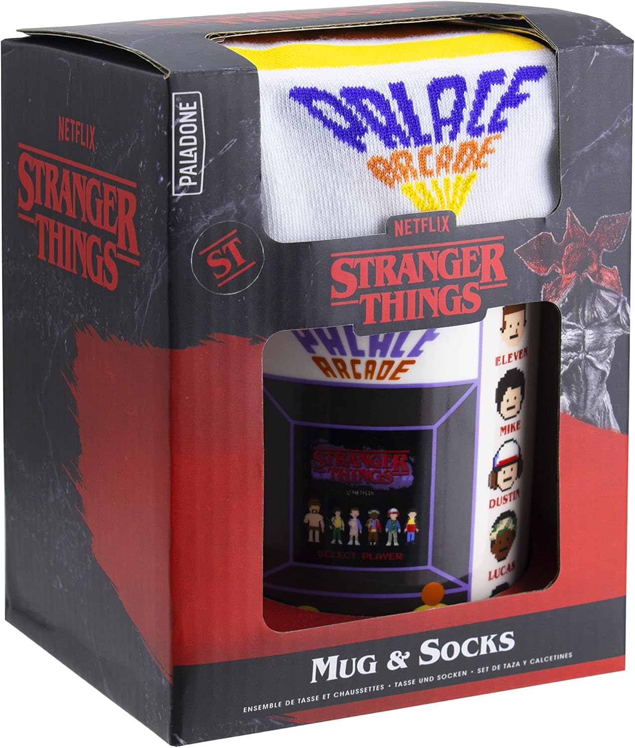 Set Taza & Calcetines Stranger Things