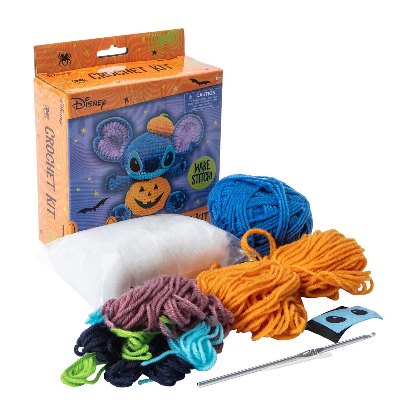 Kit de crochet de Disney Stitch Calabaza
