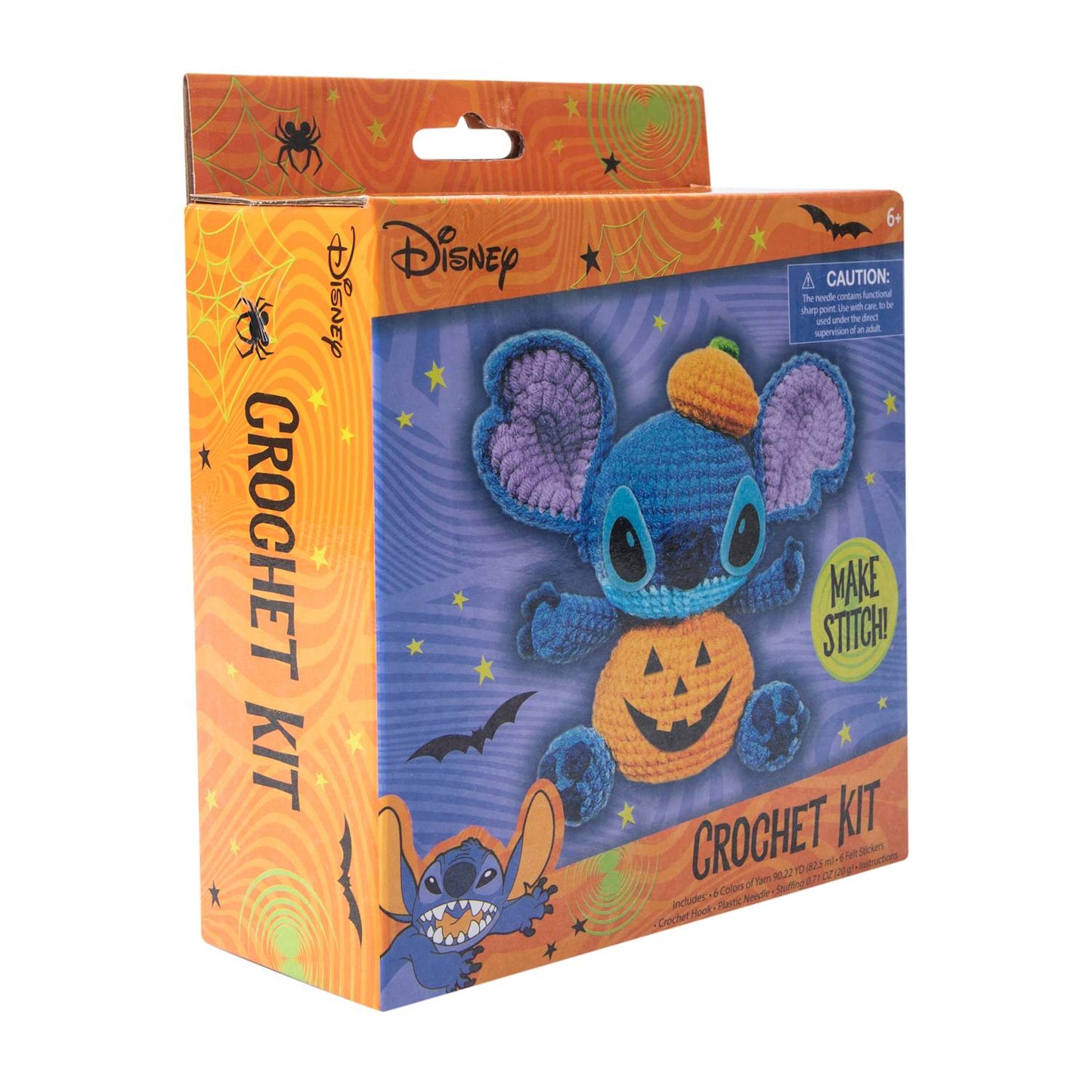 Kit de crochet de Disney Stitch Calabaza