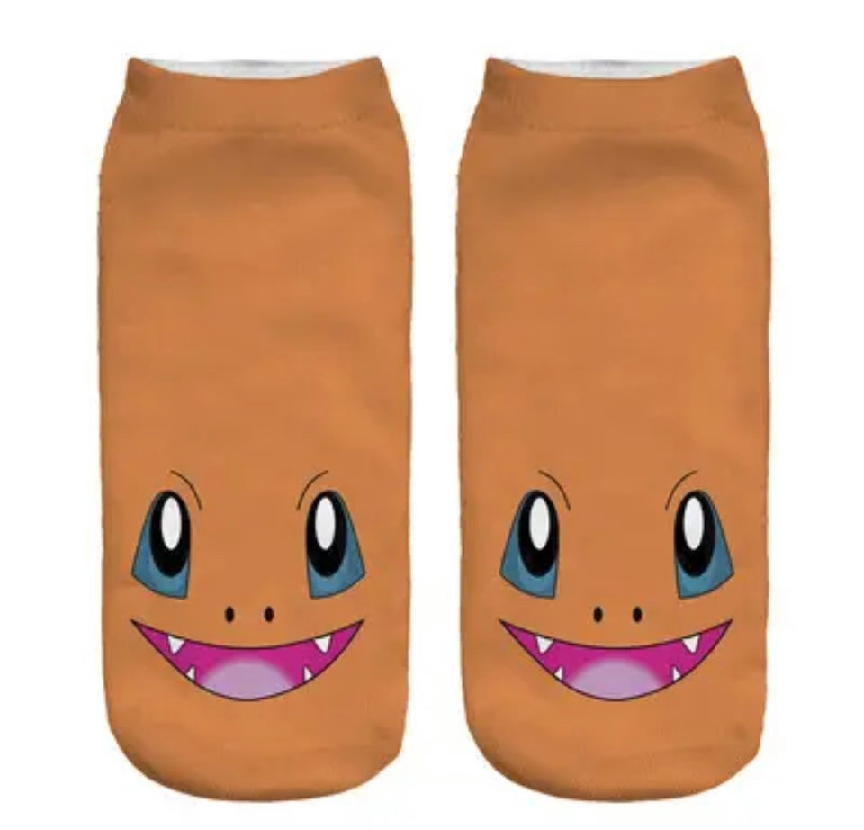 Dúo De Calcetines Charmander & Meowth